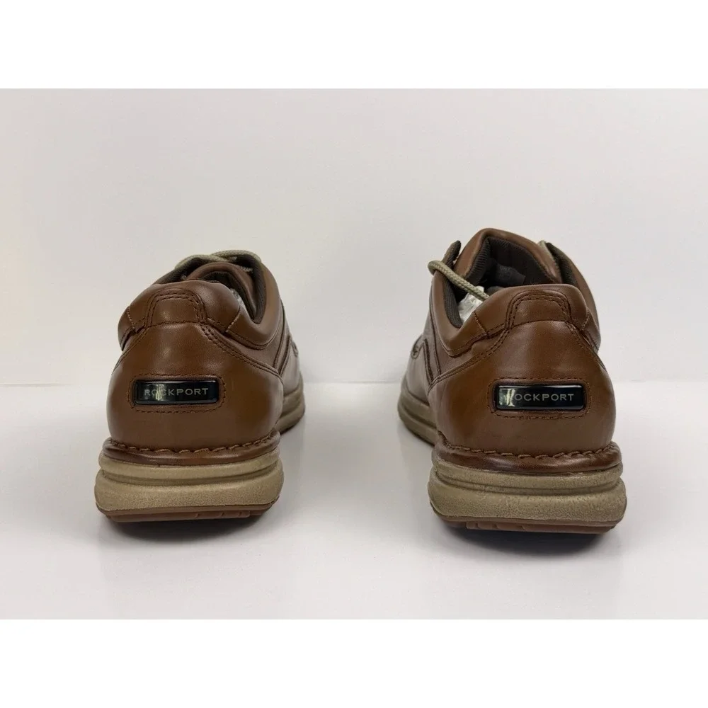 Rockport WT Classic Dress Shoes Men's Size 10 Brown Leather CH3940